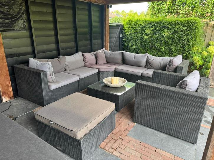 Lounge set Bois Le Duc met stoel en twee tafels, Tuin en Terras, Tuinsets en Loungesets, Zo goed als nieuw, Loungeset, Kunststof