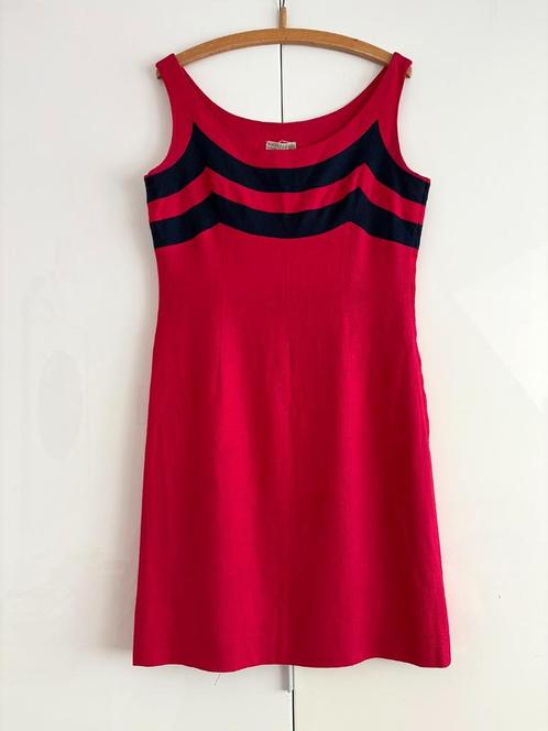Metz & Co jaren, vintage jaren '60 jurk, in perfecte staat, Kleding | Dames, Jurken, Gedragen, Rood, Knielengte, Ophalen of Verzenden
