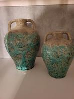 Vaasen, Huis en Inrichting, Woonaccessoires | Vazen, Ophalen of Verzenden, Overige kleuren, Glas, Minder dan 50 cm