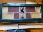 Glas in lood raampjes 100 jaar oud, Antiek en Kunst, Antiek | Glas en Kristal, Ophalen