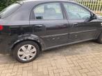 Daewoo Lacetti 1.4 HB 2004 Zwart, Auto's, Daewoo, Voorwielaandrijving, Lacetti, 1145 kg, 610 kg