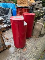 2 Finbin Buiten Prullenbakken - Bordeauxrood, Huis en Inrichting, Ophalen of Verzenden
