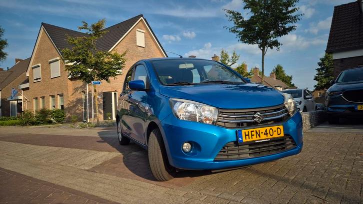 Suzuki Celerio exlusive Model, 1.0 Dualjet 50KW 2017 Blauw, Auto's, Suzuki, Particulier, Celerio, Airconditioning, Bluetooth, Centrale vergrendeling
