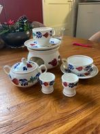 Koffie-theekopjes eierdopjes, Ophalen