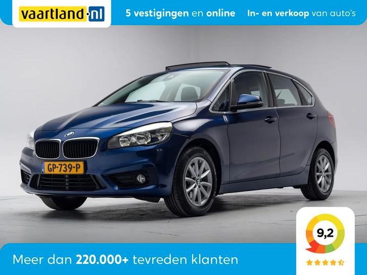 BMW 2 Serie Active Tourer 218I Essential [ Panorama dak Crui, Auto's, BMW, Bedrijf, Te koop, 2-Serie Active Tourer, ABS, Airbags