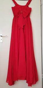 Lang rode jurk, Nieuw, Maat 38/40 (M), Onder de knie, Geen merk