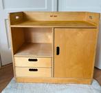 Educo poppencommode commode speelgoedkast poppenhoek hout, Kinderen en Baby's, Speelgoed | Houten speelgoed, Ophalen, Gebruikt