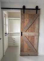 Barndeur / loftdeur / schuifdeur compleet, Doe-het-zelf en Verbouw, Ophalen, 80 tot 100 cm, 215 cm of meer, Binnendeur