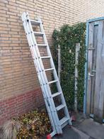 3 deligge ladder, Doe-het-zelf en Verbouw, Ladders en Trappen, Ophalen, Gebruikt, 4 meter of meer