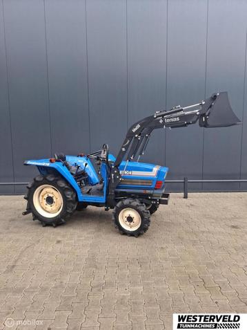 Gebruikte Iseki TA215 mini tractor met voorlader 22 Pk beschikbaar voor biedingen
