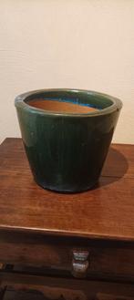 Bloempot, Gebruikt, Rond, Ophalen of Verzenden, Aardewerk