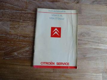 Citroen Visa Benzine-Diesel Handleiding Instructieboekje NL beschikbaar voor biedingen
