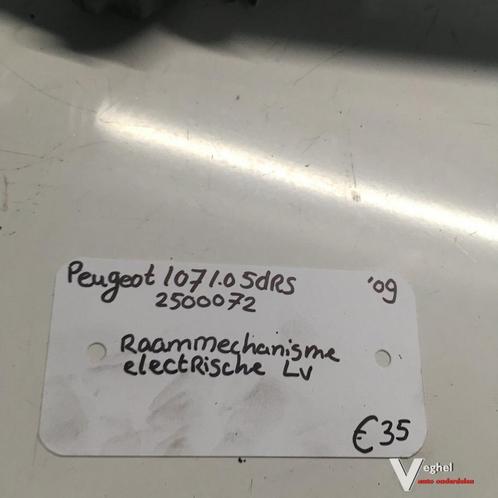 Peugeot 107 1.0 5drs 2009 2500072 Elektr Raammechanisme Link, Auto-onderdelen, Ruiten en Toebehoren, Gebruikt, Ophalen of Verzenden