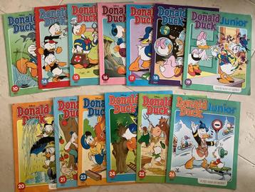 13x donald duck junior strips tijdschriften 2021 beschikbaar voor biedingen