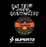 SUPER73 CUSTOM DECALS SUPER73 Z-,S-, R-Series, Ophalen of Verzenden