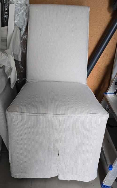 4 Ikea bergmund stoelen met afneembare hoezen., Huis en Inrichting, Stoelen, Zo goed als nieuw, Wit, Ophalen