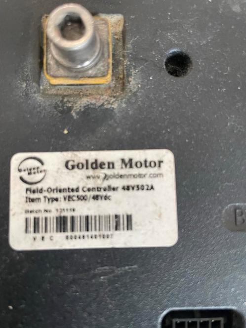 Golden Motor Controller 48V VEC500 + Gaspedaal, Auto-onderdelen, Elektronica en Kabels, Overige automerken, Gebruikt, Ophalen of Verzenden