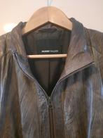 Bruin leren damesjack, Ophalen, Zo goed als nieuw, Maat 46/48 (XL) of groter, Bruin