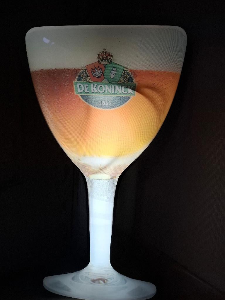 Lichtreclame brouwerij De Koninck, Verzamelen, Merken en Reclamevoorwerpen, Ophalen of Verzenden, Nieuw, Lichtbak of (neon) lamp