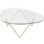 Gubi Pedrera Messing Salontafel, Huis en Inrichting, Tafels | Salontafels, Minder dan 50 cm, Nieuw, 100 tot 150 cm, Ophalen