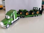 Siku John Deere Truck Oplegger Trekker Tractor, Ophalen of Verzenden, Zo goed als nieuw