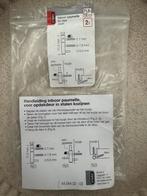 Inboor Paumelle - Nieuw in Verpakking, Doe-het-zelf en Verbouw, Hang- en Sluitwerk, Ophalen of Verzenden, Nieuw, IJzer, Scharnier