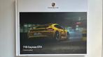 Porsche 718 Cayman GT4 brochure in het Engels, Ophalen of Verzenden, Nieuw, Porsche