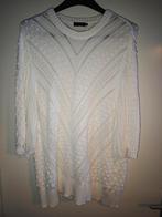 Brandtex wit trui bolletjes driekwart mouw XL zgan!, Kleding | Dames, Grote Maten, Ophalen of Verzenden, Zo goed als nieuw, Wit