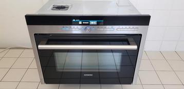 Mooie Siemens RVS combi magnetron met hetelucht oven te koop beschikbaar voor biedingen