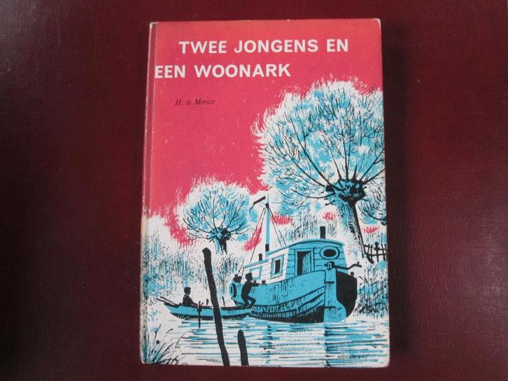 H. te Merwe, Twee Jongens en een Woonark, Boeken, Kinderboeken | Jeugd | 13 jaar en ouder, Gelezen, Ophalen of Verzenden