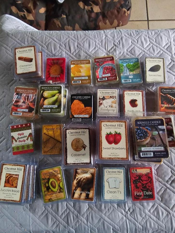 Waxmelts, Huis en Inrichting, Woonaccessoires | Kandelaars en Kaarsen, Nieuw, Minder dan 25 cm, Overige materialen, Overige kleuren