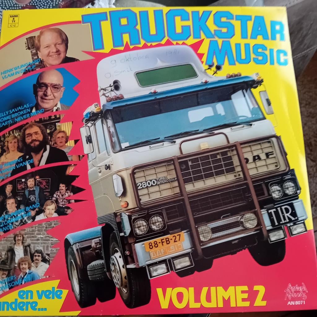 Lp trucks star, Cd's en Dvd's, Ophalen of Verzenden