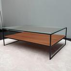 Beek Cubic T Salontafel, Ophalen, 100 tot 150 cm, Glas, Nieuw