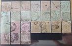 Restkevel wapenzegels gestempeld tussen 13-18. Cw. € 663., Verzenden, T/m 1940, Gestempeld