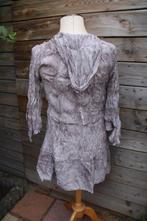 Tuniek grijs Tredy mt 42 muts Vaste prijs AANBIEDING, Ophalen of Verzenden, Zo goed als nieuw, Grijs, Tredy