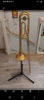 Nieuwe v der Glas trombone., Muziek en Instrumenten, Blaasinstrumenten | Trombones, Zo goed als nieuw, Ophalen