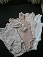 4 Nieuwe Rompers van H&M 50 / 56 Nieuw, Kinderen en Baby's, Babykleding | Maat 56, Nacht- of Onderkleding, Jongetje of Meisje