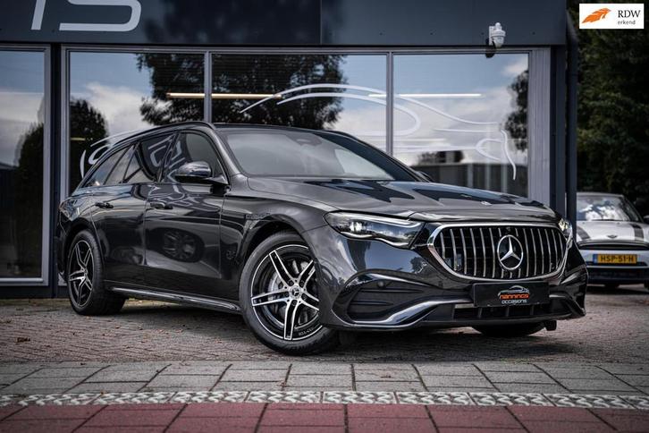 Mercedes-Benz E-klasse Estate 300 e AMG Line|Distronic|Black, Auto's, Mercedes-Benz, Bedrijf, Te koop, E-Klasse, 360° camera, ABS