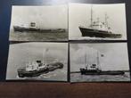 4 ansichtkaarten sleepboten Smit & co, Verzamelen, Scheepvaart, Ophalen of Verzenden, Motorboot, Kaart, Foto of Prent