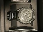 Omega-Swatch MISSION TO THE MOONPHASE - NEW MOON, Sieraden, Tassen en Uiterlijk, Horloges | Heren, Kunststof, Verzenden, Polshorloge