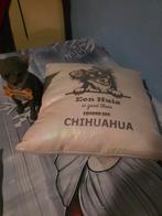 Chihuahua kussen en beeld, Ophalen