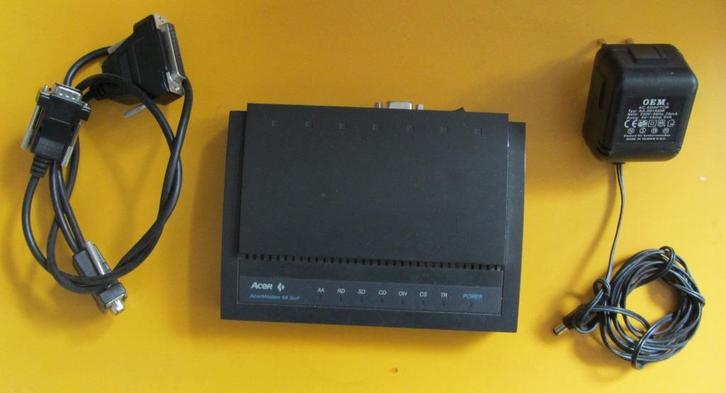 Acer Modem 56 surf – analoog - vintage, Computers en Software, Routers en Modems, Gebruikt, Ophalen of Verzenden