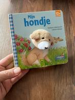 Baby/peuter doe & voorleesboekje met aaibaar hondenkoppie, Ophalen of Verzenden, Gebruikt, Overige typen