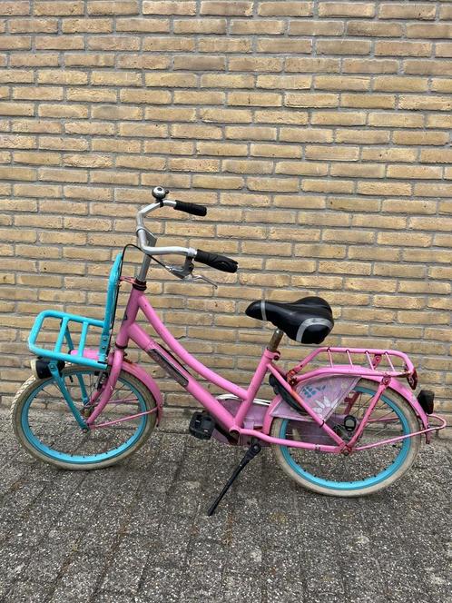 Damesfiets kinderfiets inclusief slot met 1 sleutel, Fietsen en Brommers, Fietsen | Meisjes, Zo goed als nieuw, 26 inch of meer