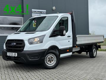 Ford Transit 350 2.0 TDCI 131pk L3 AWD 4x4 Pick-up | Trekhaa beschikbaar voor biedingen
