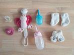 Baby Born spenen en flesjes., Ophalen of Verzenden, Zo goed als nieuw, Babypop