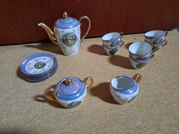 Mooi oud compleet koffie serviesje. beschikbaar voor biedingen