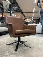 Nieuw Design on Stock Djenne fauteuil bruin leer Stoel Draai, Huis en Inrichting, Fauteuils, Nieuw, Ophalen of Verzenden