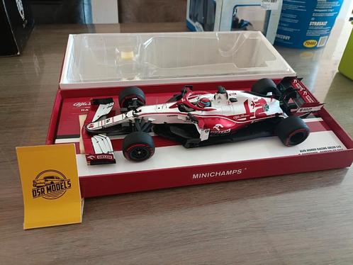 1:18 Alfa Romeo Racing Orlen C41, Hobby en Vrije tijd, Modelauto's | 1:18, Nieuw, Auto, MiniChamps, Ophalen of Verzenden