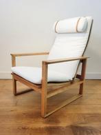 Vintage fauteuil 2254 van Børge Mogensen voor Fredericia, Huis en Inrichting, Fauteuils, Ophalen, Hout, Gebruikt, 75 tot 100 cm